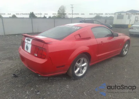 2008 Ford Mustang Gt из США, поврежденный, VIN 1ZVHT82H985132424